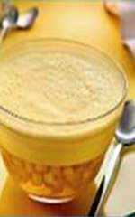 Sobremesa de Abacaxi em duas camadas